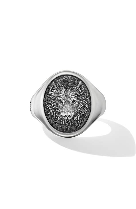 david yurman wolf ring